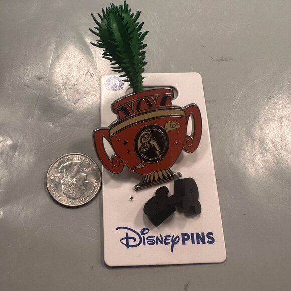 Disney Zeus Pottery Trading Pin Planter Hercules 2024 Terrarium Succulent Badge - Picture 2 of 7